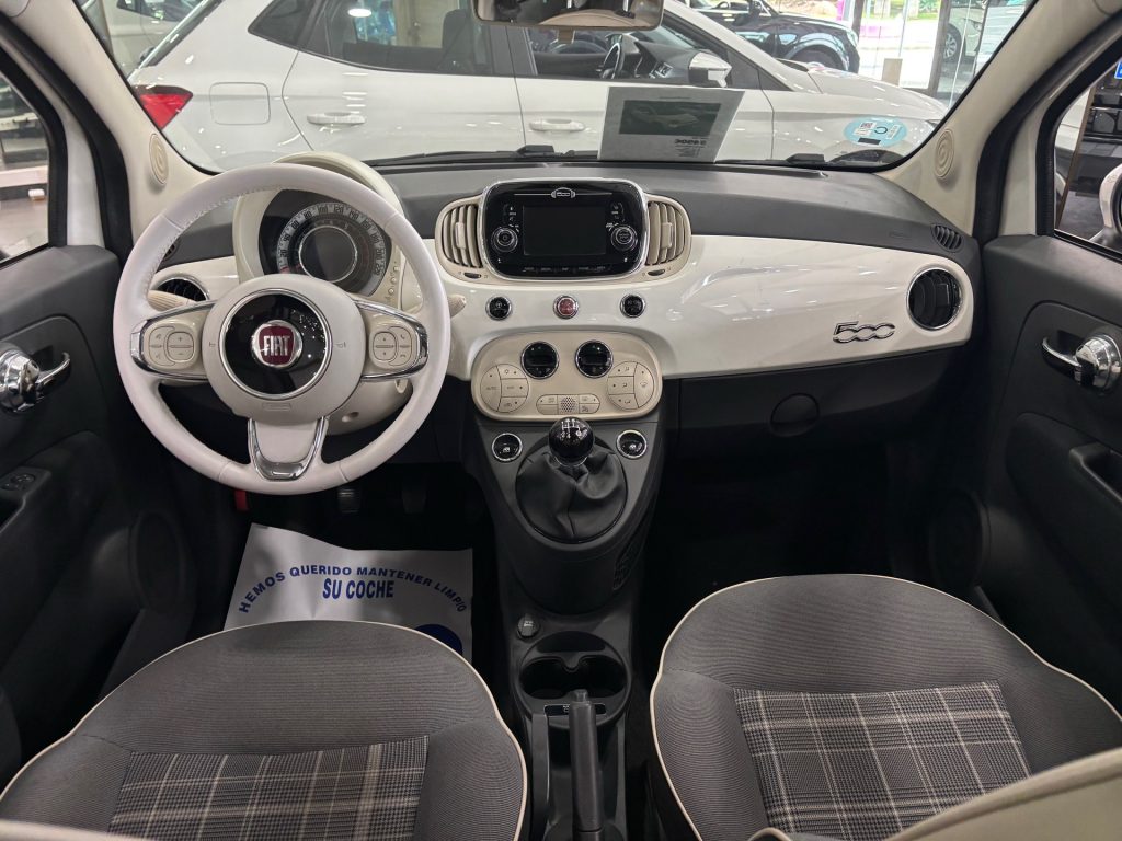 FIAT · 500 · GASOLINE · 2017 · 105.000 km